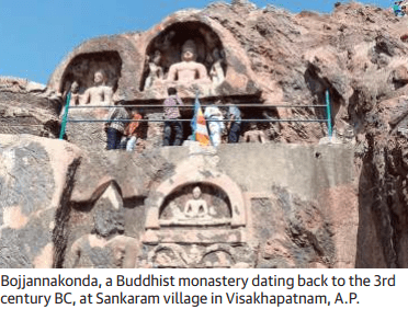 Bojjannakonda Buddhist Monastery Visakhapatanam Stone-pelting legacy ias academy best ias academy in bangalore 