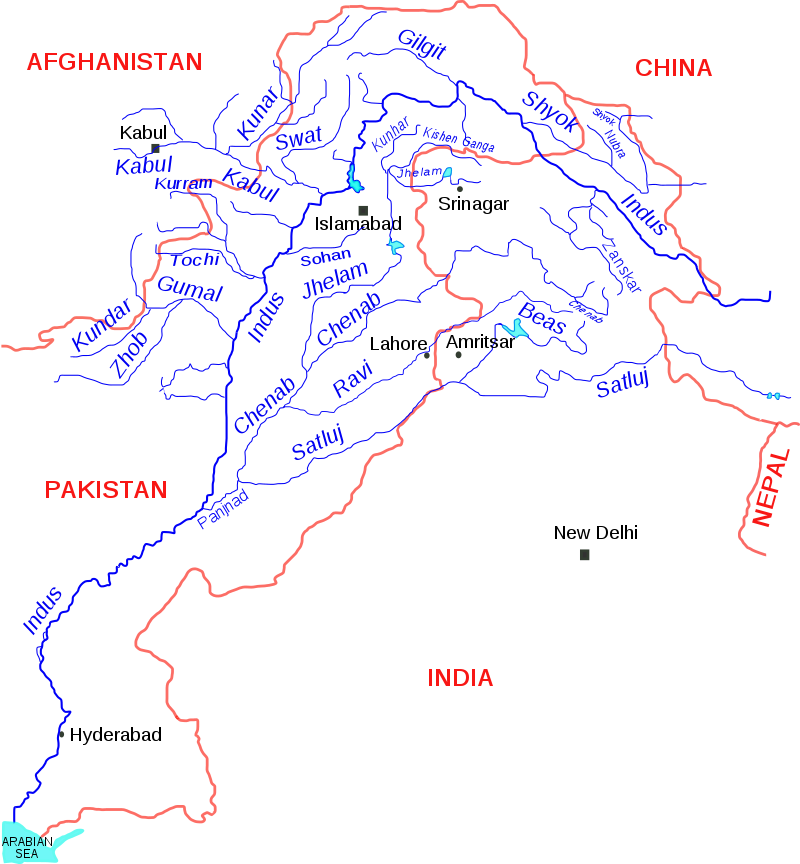 Indus river and Tributaries | Himalayan rivers | Zanskar River in Ladakh | UPSC Prelims | Current Affairs 