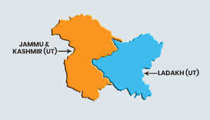 Jammu and Kashmir Union Territory Map Article 370 Internet Shut Down legacy IAS academy Best IAS academy in Bangalore