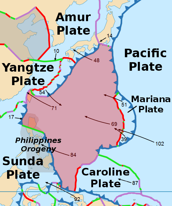 taal volcano world map