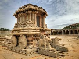 Stone Chariot in Hampi UNESCO World Heritage
