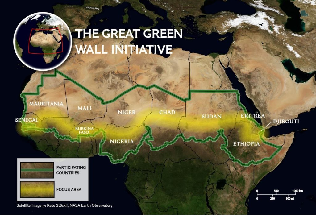 Government plans 'Green Wall' of India UPSC