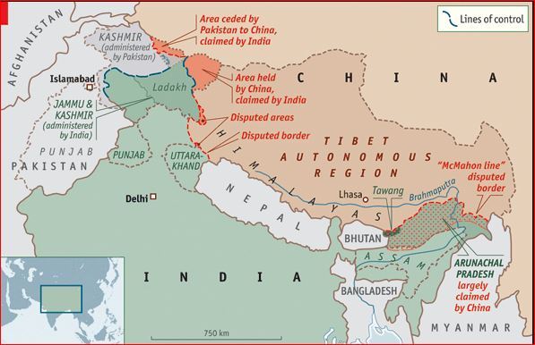 16th June Current Affairs Legacy IAS Academy Current Affairs For UPSC   India China Disputed Border 1962 War 