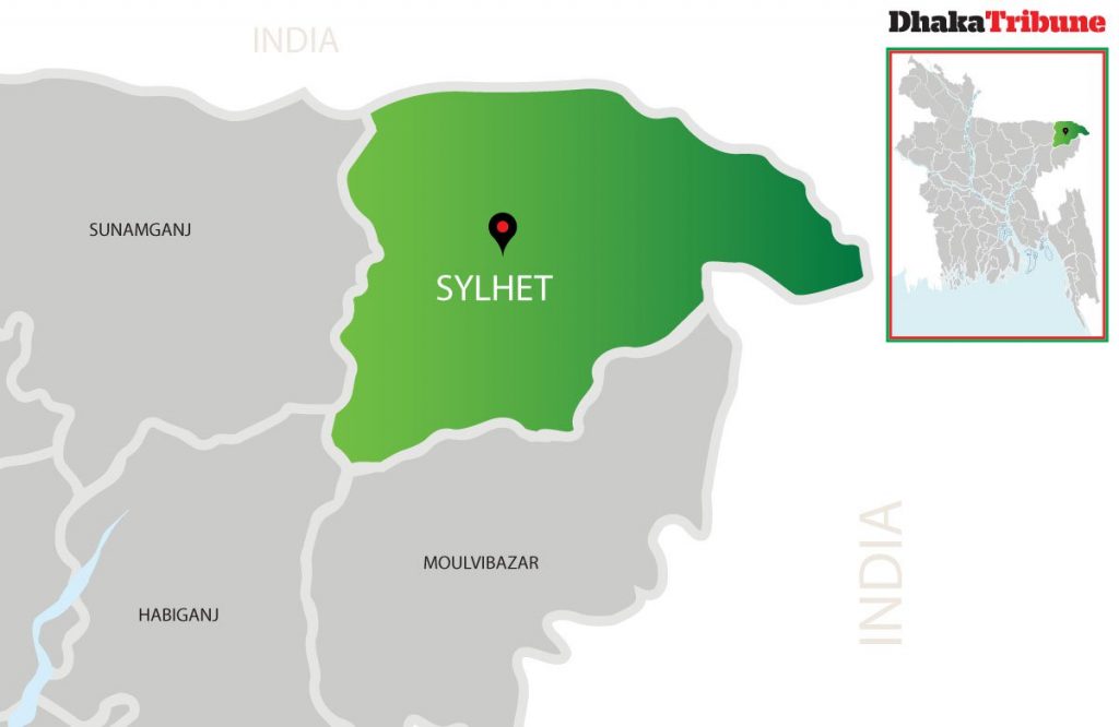 Sylhet Bangladesh Map 1024x666 