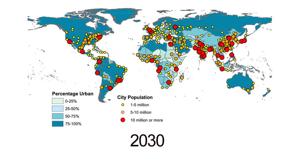 How many people will live in cities in 2045? - LifeGate