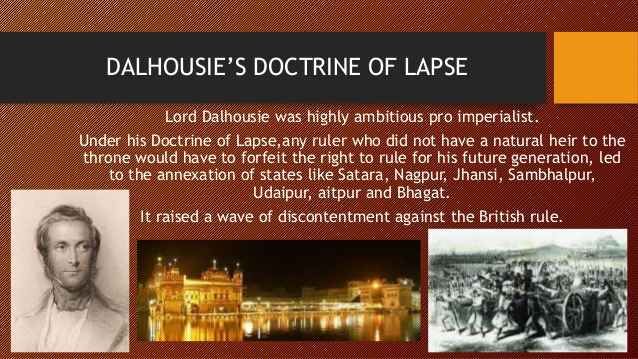 Lord Dalhousie 1848-1856 Iasmania - Civil Services Preparation Online !  UPSC & IAS Study Material | Lord, Indian history, Ias study material