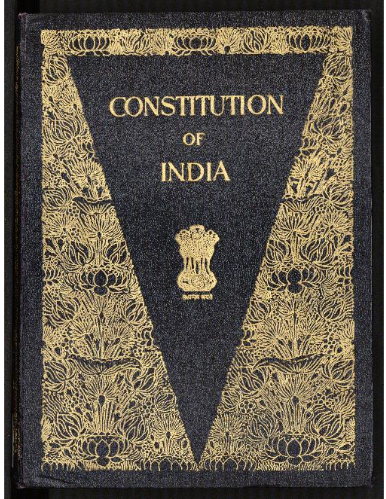 RBSI - Digital Rare Book: The Constitution of India (Original copy)  Photolithographed at the Survey of India Offices, Dehra Dun, India - 1950  This book is one of 1,000 photolithographic reproductions of