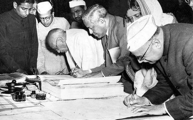 The origin of the Constitution - The Hindu