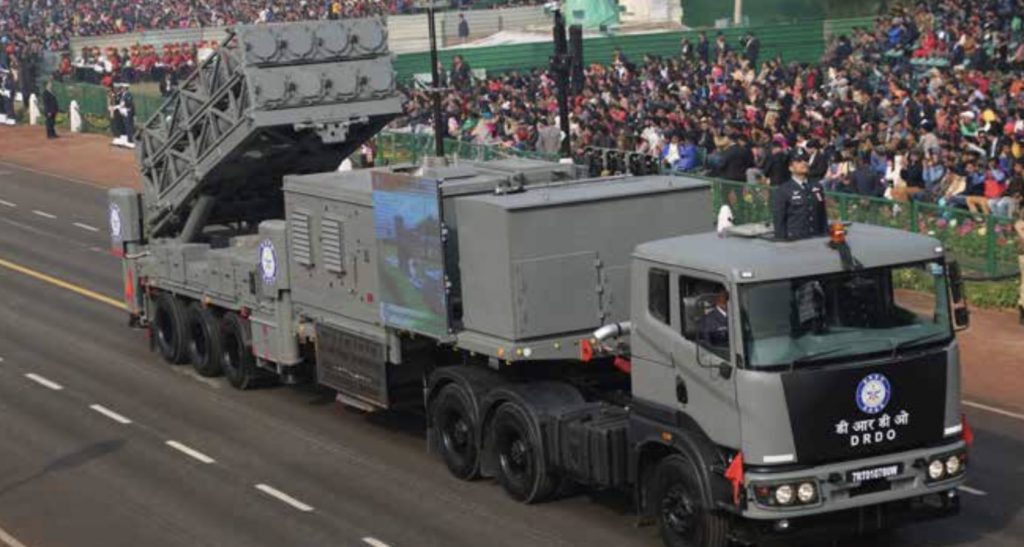 Livefist on Twitter: "The Indo-Israeli MRSAM system debuted at #RepublicDay  this year.…