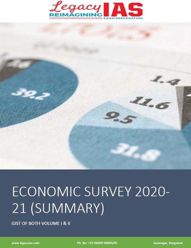 Economic Survey 2021 Summary -Legacy IAS Academy 