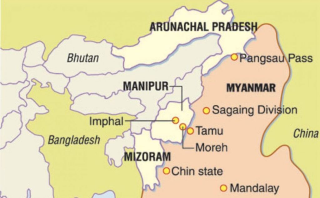 Indo-Myanmar border inspection on the cards