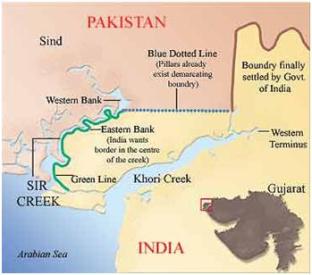 Sir Creek - NEO IAS Current Affairs Plus