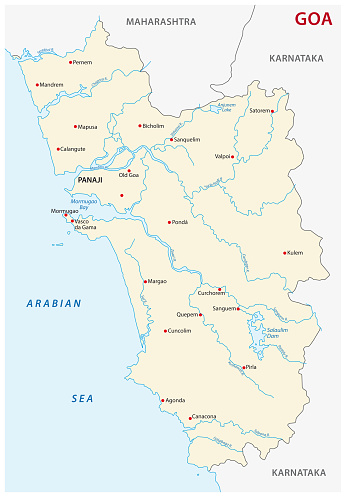 GOA 
KA RNATAKA 
ARABIAN 
SEA 
KARNATAKA 