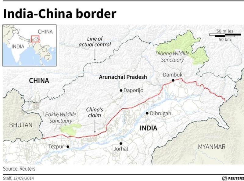 With eye on China, India to develop disputed border region | Reuters