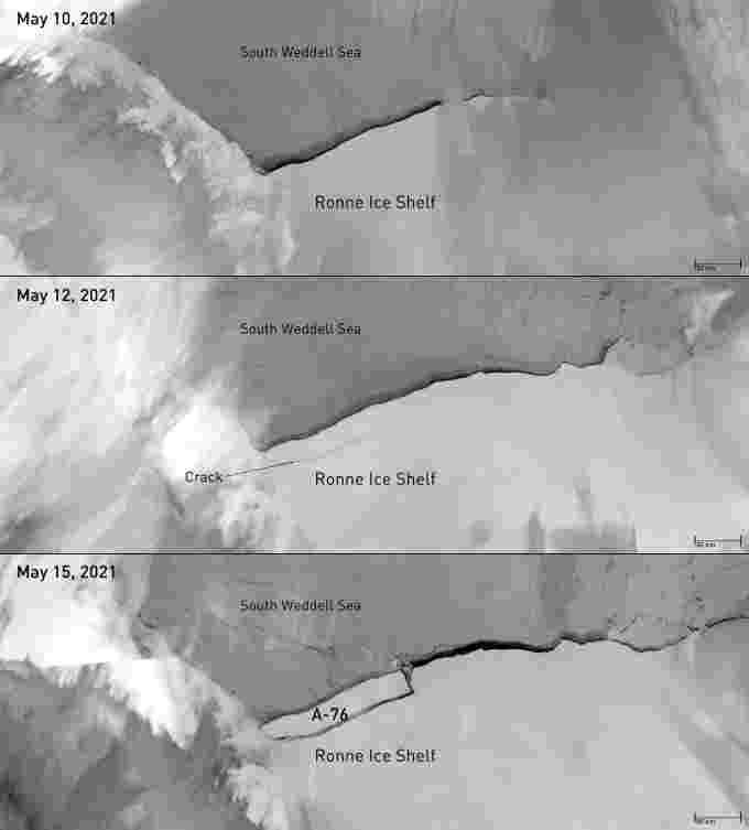 The Weather Network - The next 'largest iceberg in the world' just broke  away from Antarctica