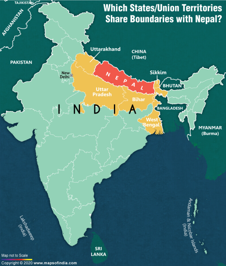 Bihar And Nepal Border Map India-Nepal Rail Services Agreement (Rsa) | Legacy Ias Academy