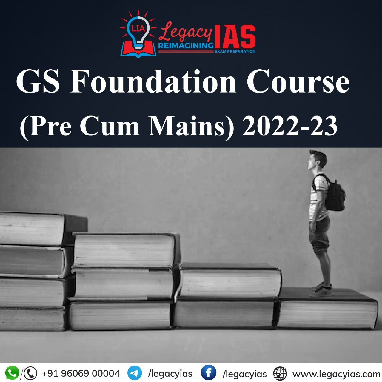 GS Foundation Course Prelims Cum Mains 2023 Legacy IAS Academy