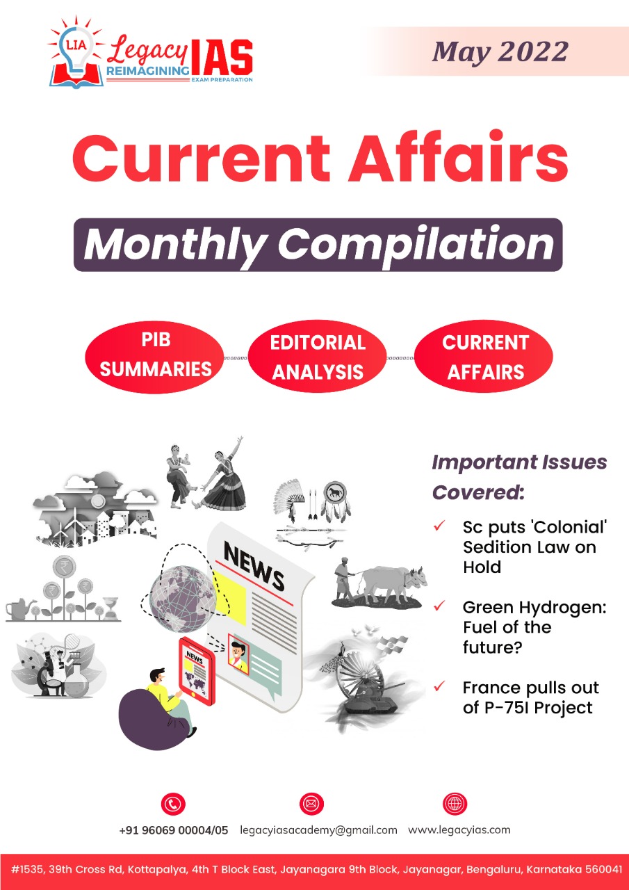 May 2022 Current Affairs Monthly Compilation