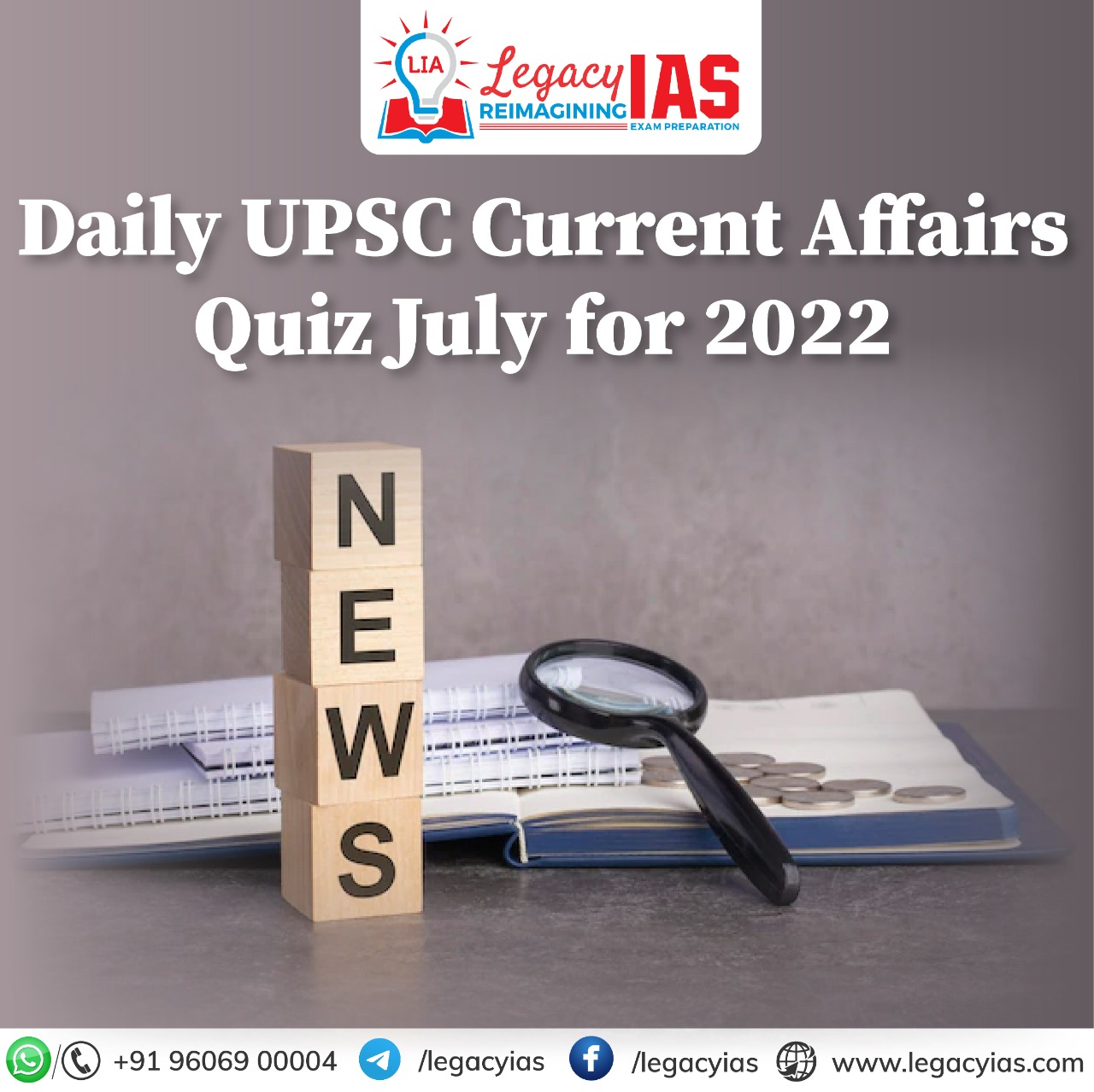 Current Affairs Quiz July 2022 For Upsc Legacy Ias Academy 5309