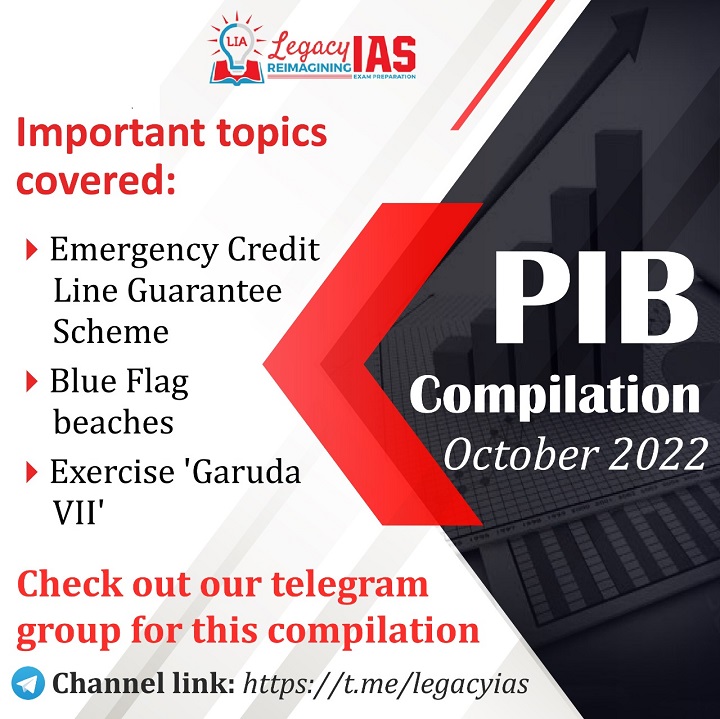 Monthly PIB Summaries October 2022 Legacy IAS Academy